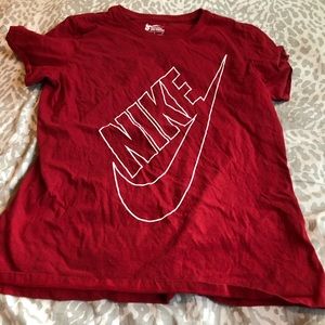Nike athletic cut t-shirt